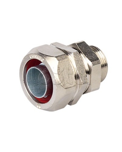 Муфта поворотная металлорукав-коробка DN 20,М25х1,5,наружная резьба DKC 6014-25G в Калининграде Повороты, муфты, тройники Pintop.ru