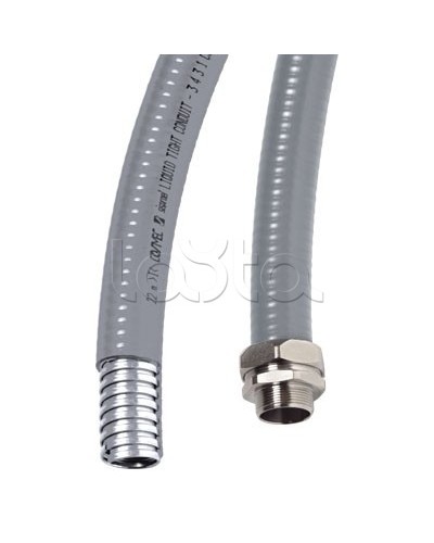 Металлорукав DN 10мм в гладкой EVA изоляции DKC (607E010) в Калининграде Металлорукав Pintop.ru