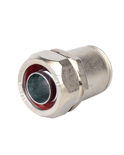 Муфта металлорукав DN 40-жесткая труба д.40мм, IP66/IP67, никелированная латунь DKC 6117-40 в Калининграде Повороты, муфты, тройники Pintop.ru