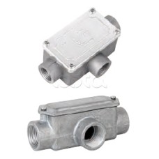 Коробка ответвительная алюминиевая, 3 ввода, М20х1,5 ,IP55, 118х67х42мм DKC 6330-20