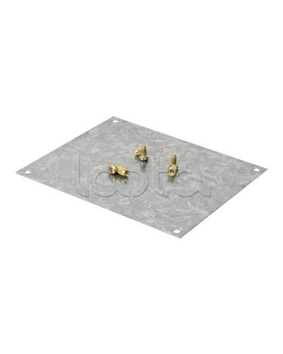 Пластина монтажная 254х210 DKC (653015) в Калининграде Крепежные изделия Pintop.ru