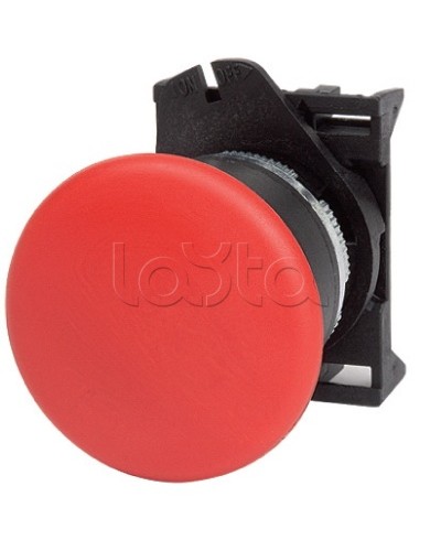 Кнопка грибовидная с фиксацией, красная д. 40 DKC ABHT1M4N в Калининграде Коммутационные изделия Pintop.ru