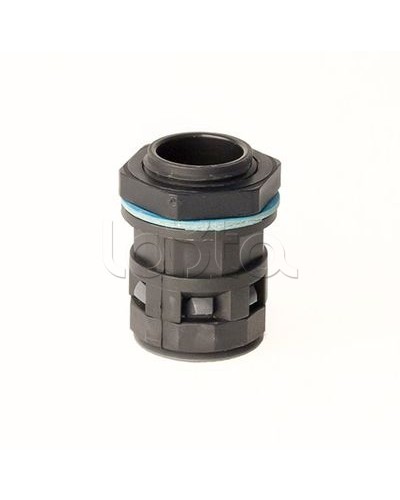 Монтажный комплект муфта труба-коробка DN 7 мм, М12х1,5, полиамид, цвет черный DKC PACM07M12N в Калининграде Повороты, муфты, тройники Pintop.ru