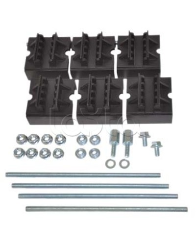 Набор шинодержателей толщиной 5мм, 4 полюса DKC R5BSEV2/5TN в Калининграде Держатели, клипсы, скобы Pintop.ru