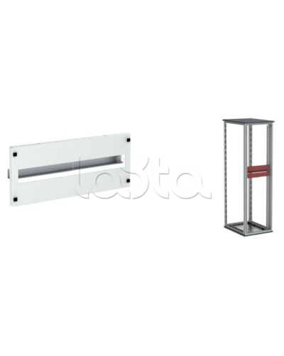 Панель секционная, для модулей, 48 (2x24) модулей, В=400мм, Ш=600мм DKC R5PI541 в Калининграде Аксессуары для стоек и шкафов Pintop.ru