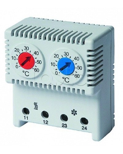 Термостат сдвоенный DKC (R5THRV13) в Калининграде Аксессуары для стоек и шкафов Pintop.ru