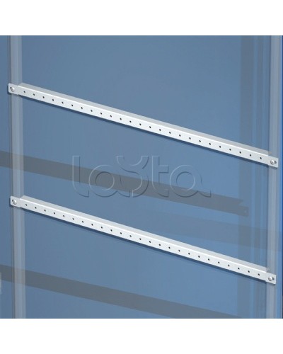Рейки горизонтальные, дверная, для шкафов CQE Ш=600мм, (10 шт/уп) DKC (R5TPE60) в Калининграде Аксессуары для стоек и шкафов Pintop.ru