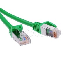 Патч-корд экранированный CAT6 F/UTP 4х2, LSZH, зелёный, 10м DKC RN6FU4500GN