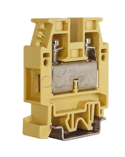 зажим бежевый 16 кв.мм DKC ZCB510 в Калининграде Аксессуары для стоек и шкафов Pintop.ru