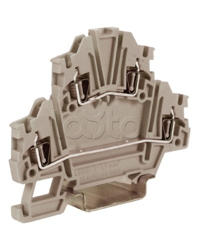 Зажим, серый, 1,5 кв.мм DKC ZHD200GR-RET в Калининграде Держатели, клипсы, скобы Pintop.ru