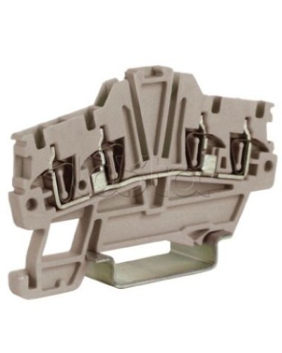 Зажим 1,5 кв.мм синий 2 ввод/2 вывода DKC ZHI420 в Калининграде Держатели, клипсы, скобы Pintop.ru