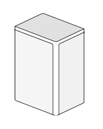 Заглушка коричневая DKC 00580B в Калининграде Аксессуары для кабель-канала Pintop.ru