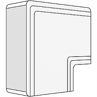 Угол плоский 100x80 NPAN DKC 01749