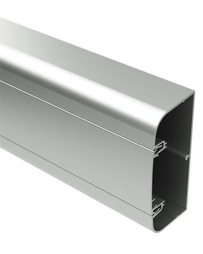 Кабель-канал алюминевый 90х50 мм (с 1 крышкой), цвет белый DKC 19599 в Калининграде Кабель-канал Pintop.ru