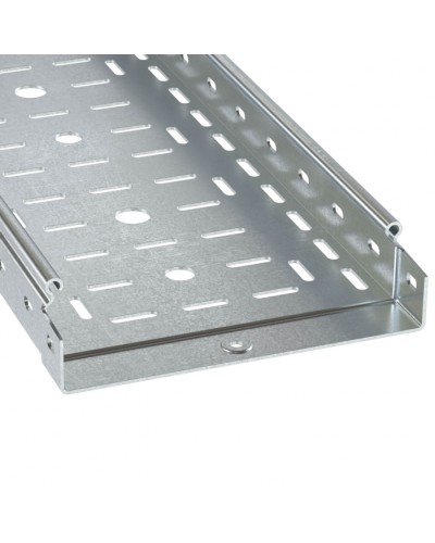 Лоток перф. 500x50x3000 толщ.1,5 мм DKC (3526715) в Калининграде Кабельные лотки Pintop.ru