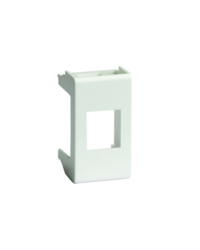 Адаптер для keystone, VIVA, 1 мод, цвет серый DKC 45107 в Калининграде Аксессуары для стоек и шкафов Pintop.ru