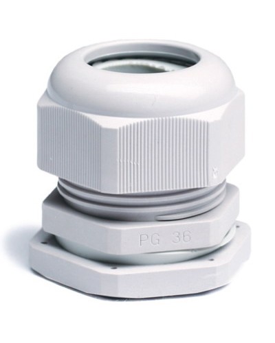 Зажим кабельный с контргайкой, IP68, PG7, д.3 - 6.5 мм DKC 52500 в Калининграде Клеммные колодки Pintop.ru