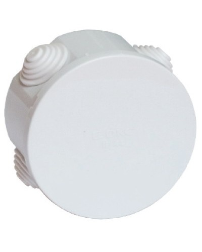 Коробка ответвительная с кабельными вводами, IP44, д.65х35 мм (24 шт/уп) DKC (53500) в Калининграде Распределительные коробки Pintop.ru