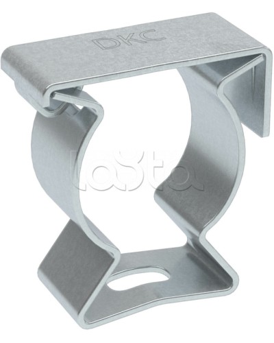 Держатель с крышкой D16, оцинкованная сталь DKC (6044-A16) в Калининграде Держатели, клипсы, скобы Pintop.ru