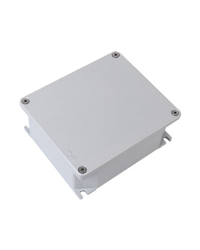 Коробка ответвительная алюминиевая окрашенная,IP66, RAL9006, 154х129х58мм DKC 65302 в Калининграде Распределительные коробки Pintop.ru