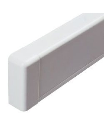 Заглушка для плинтусного короба 100х40 мм белый DKC AIR10045 в Калининграде Аксессуары для стоек и шкафов Pintop.ru