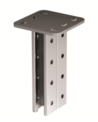 Подвес вертикальный двойной 41х41, L1800 мм, горячеоцинкованный DKC BSD4118HDZ в Калининграде Аксессуары для кабель-канала Pintop.ru