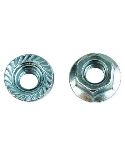 Гайка с насечкой, препятствующей откручиванию М10 DKC CM101000 в Калининграде Крепеж Pintop.ru