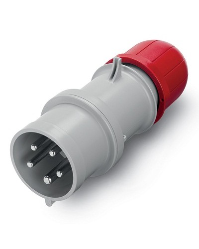 Вилка кабельная IP44 32A 3P+E+N 400V DKC DIS2133237 в Калининграде Аксессуары для стоек и шкафов Pintop.ru