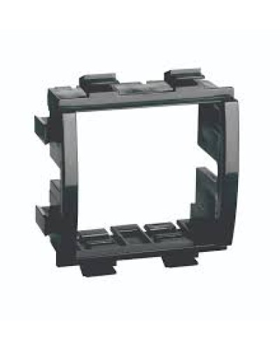 Каркас под 2 модуля Brava, чёрный DKC (F0000MB) в Калининграде Блоки розеток Pintop.ru