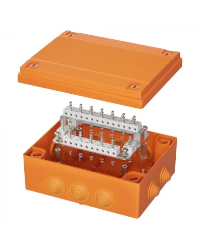 Коробка пластиковая FS с кабельными вводами иклеммниками DKC (FSB414004) в Калининграде Распределительные коробки Pintop.ru