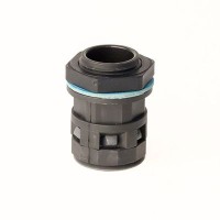 Монтажный комплект муфта труба-коробка DN 36 мм, М50х1,5, полиамид, цвет черный DKC PACM36M50N