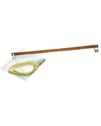 Шина медная заземленная DKC R5SGB19 в Калининграде Аксессуары для стоек и шкафов Pintop.ru