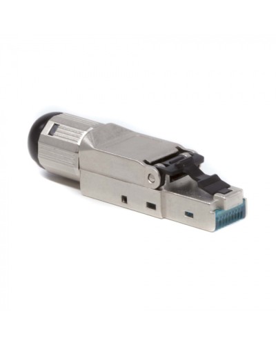 Коннектор полевого монтажа (Tool Less) 8P8C CAT 6 экранированный DKC (RN6RJ45FJ) в Калининграде Коннекторы и разъемы Pintop.ru