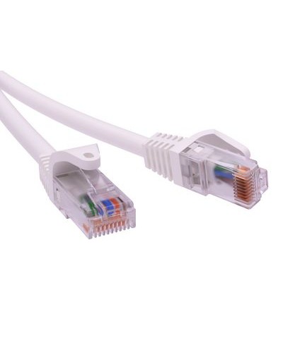 Патч-корд неэкранированный CAT6 U/UTP 4х2, LSZH, белый, 5м DKC RN6UU4550WH в Калининграде Патчкорды (медные) Pintop.ru