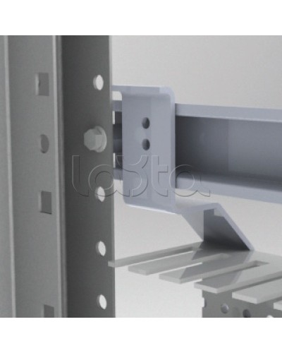 Комплект держателей перфокороба, фронтальных, 1 упаковка - 4 шт DKC R5DSF02 в Калининграде Аксессуары для стоек и шкафов Pintop.ru