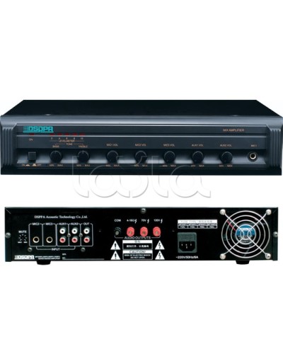 Микшер-усилитель DSPPA MP-300P в Калининграде Система оповещения и трансляции Dsppa Pintop.ru