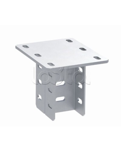 Кронштейн потолочный двойной 600 мм HDZ (2.5 мм) EKF (kp2600) в Калининграде Аксессуары для лотков Pintop.ru