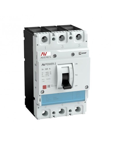 Автоматический выключатель AV POWER-2/3 225А 80kA TR EKF AVERES (mccb-23-225H-TR-av) в Калининграде Электротехническое оборудование Pintop.ru