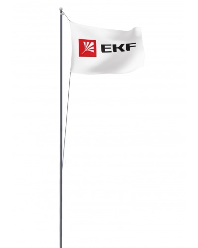 Мачта молниеприемная секционная пассивная алюминиевая c флагом ММСПС-Ф-12 L=12м EKF PROxima (mmsps-f-12) в Калининграде Электротехническое оборудование Pintop.ru