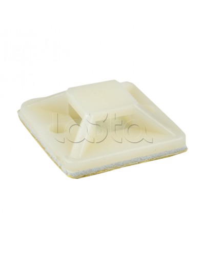 Площадка самоклеящаяся (30х30мм.) белая (20шт.) EKF PROxima (plc-30x30-r) в Калининграде Крепежные изделия Pintop.ru