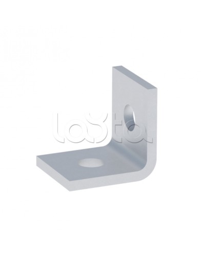 STRUT-пластина угловая 90гр. 2 отверстия EKF (stpu2) в Калининграде Аксессуары для лотков Pintop.ru