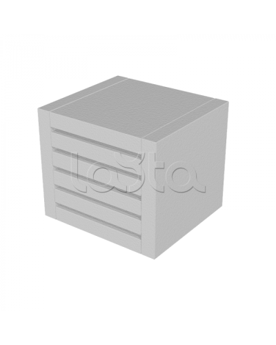 Вентиляционный блок TEHSTRONG VB 100x100x55 (EI 150) EKF (vb10055) в Калининграде Аксессуары для лотков Pintop.ru