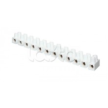 Колодка клеммная (16мм.) 30А полистирол белая (10шт.) EKF PROxima (plc-KK-16-30-ps-w)