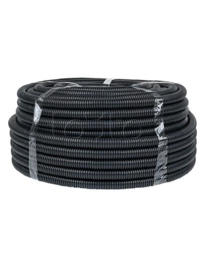 Труба гофр. негорючая безгалогеновая FRHF с протяжкой d25 мм (75 м) черная EKF-Plast (FRHF-25) в Калининграде Труба гофрированная Pintop.ru