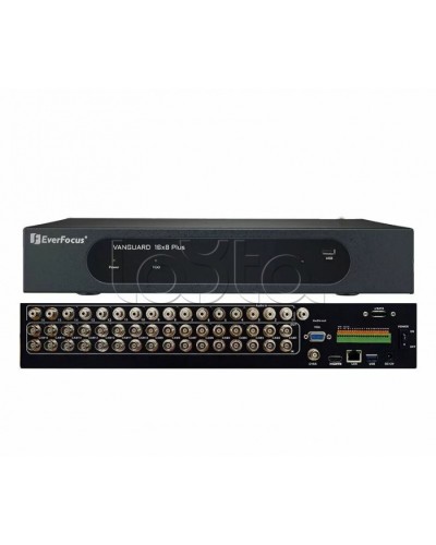 Видеорегистратор 16-канальный EverFocus VANGUARD II 16x8H Plus в Калининграде Видеорегистраторы гибридные Pintop.ru