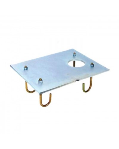 Пластина монтажная с анкерами для шлагбаумов 617 серии Faac 490095 в Калининграде Запчасти для шлагбаумов и автоматики Pintop.ru