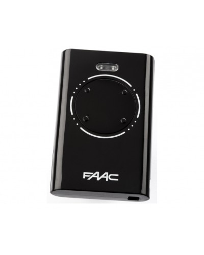 Брелок-передатчик 4-канальный Faac 7870081 (черный) в Калининграде Устройства радиоуправления для шлагбаумов и автоматики Pintop.ru