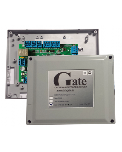 Базовый контроллер СКУД Gate-IP-Base mod.23 в Калининграде Сетевая СКУД - Gate Pintop.ru