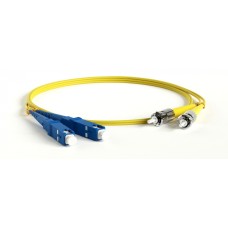 Патч-корд волоконно-оптический Hyperline FC-S2-9-SC/UR-ST/UR-H-3M-LSZH-YL