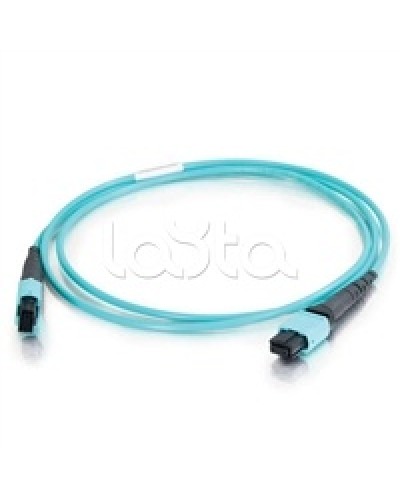 Патч-корд волоконно-оптический Hyperline (FHD-MC3-503-MPOF12/PS-MPOF12/PS-A-3M-LSZH-AQ) в Калининграде Патч-корды и пигтейлы Pintop.ru